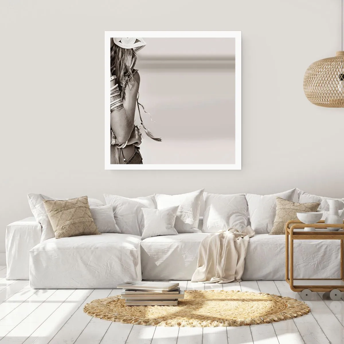 Poster - Ca o fată - 40x40 cm