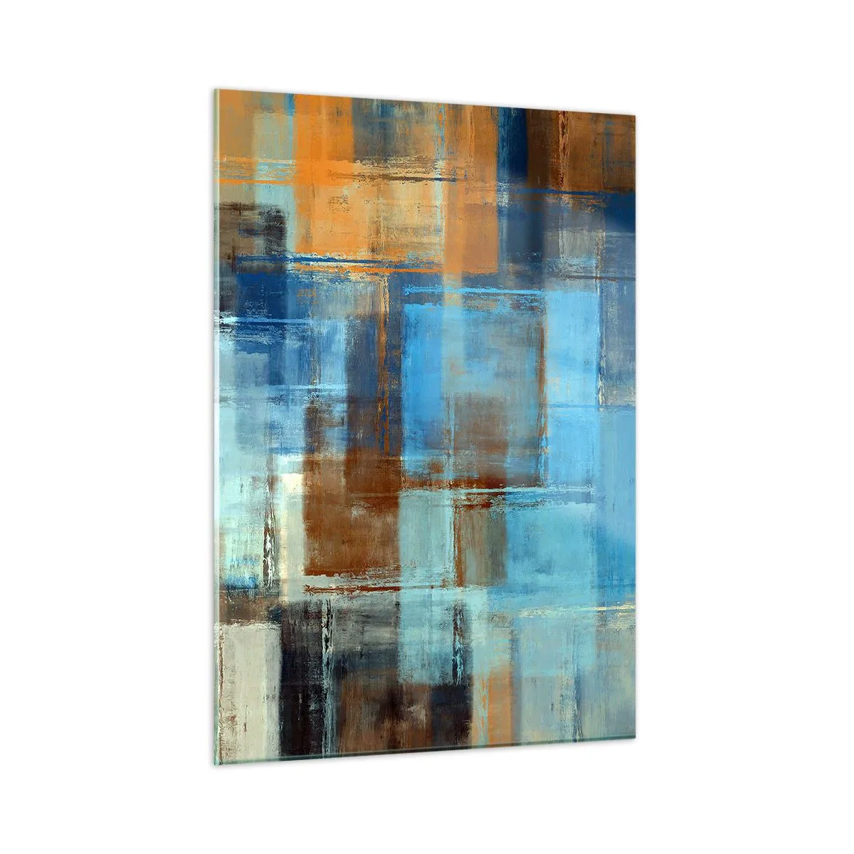 Tablou pe sticlă - Prin valul albastru - 50x70 cm