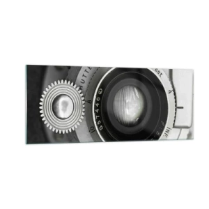 Tablou pe sticlă - Povestea de la Hollywood - 100x40 cm