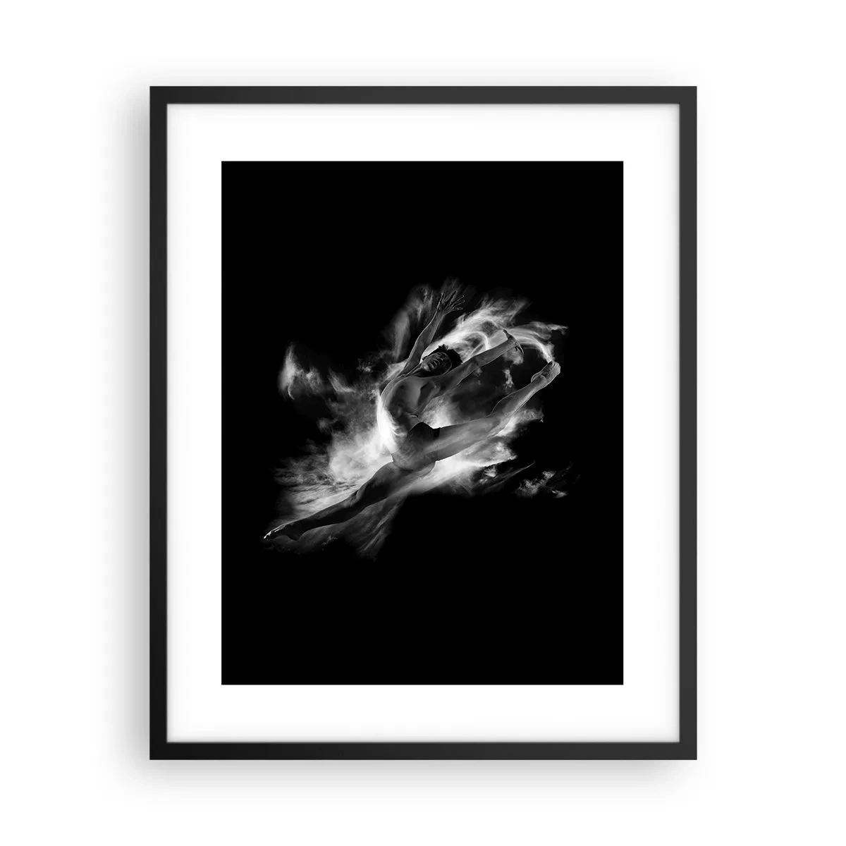 Poster în ramă neagră - Oprit în zbor - 40x50 cm