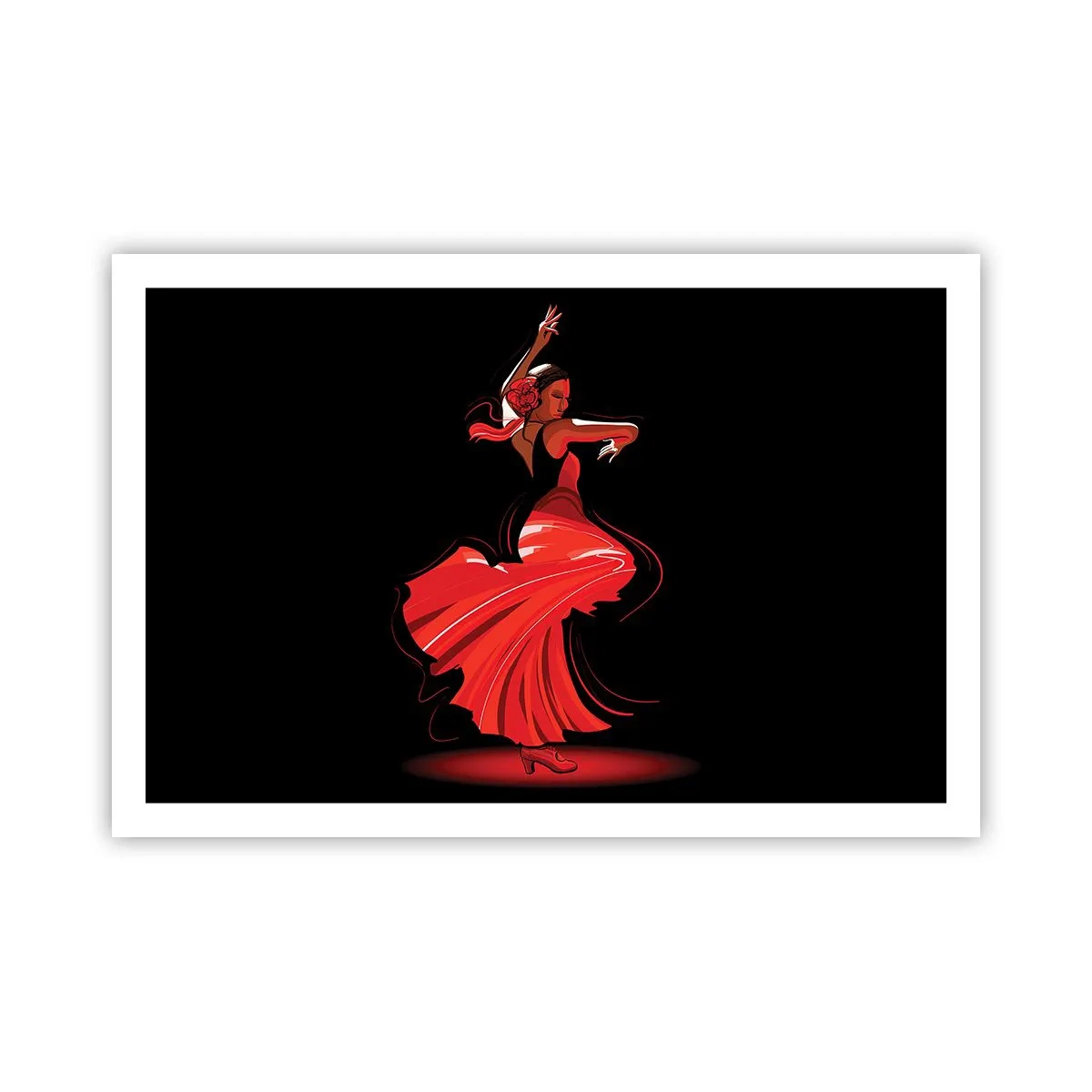 Poster - Spiritul înflăcărat al flamenco-ului - 91x61 cm