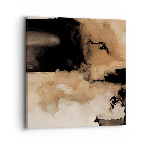 Tablou pe pânză - O abstractizare intrigantă - 30x30 cm