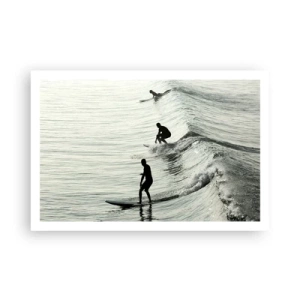 Poster - Pentru a întâmpina valul - 91x61 cm