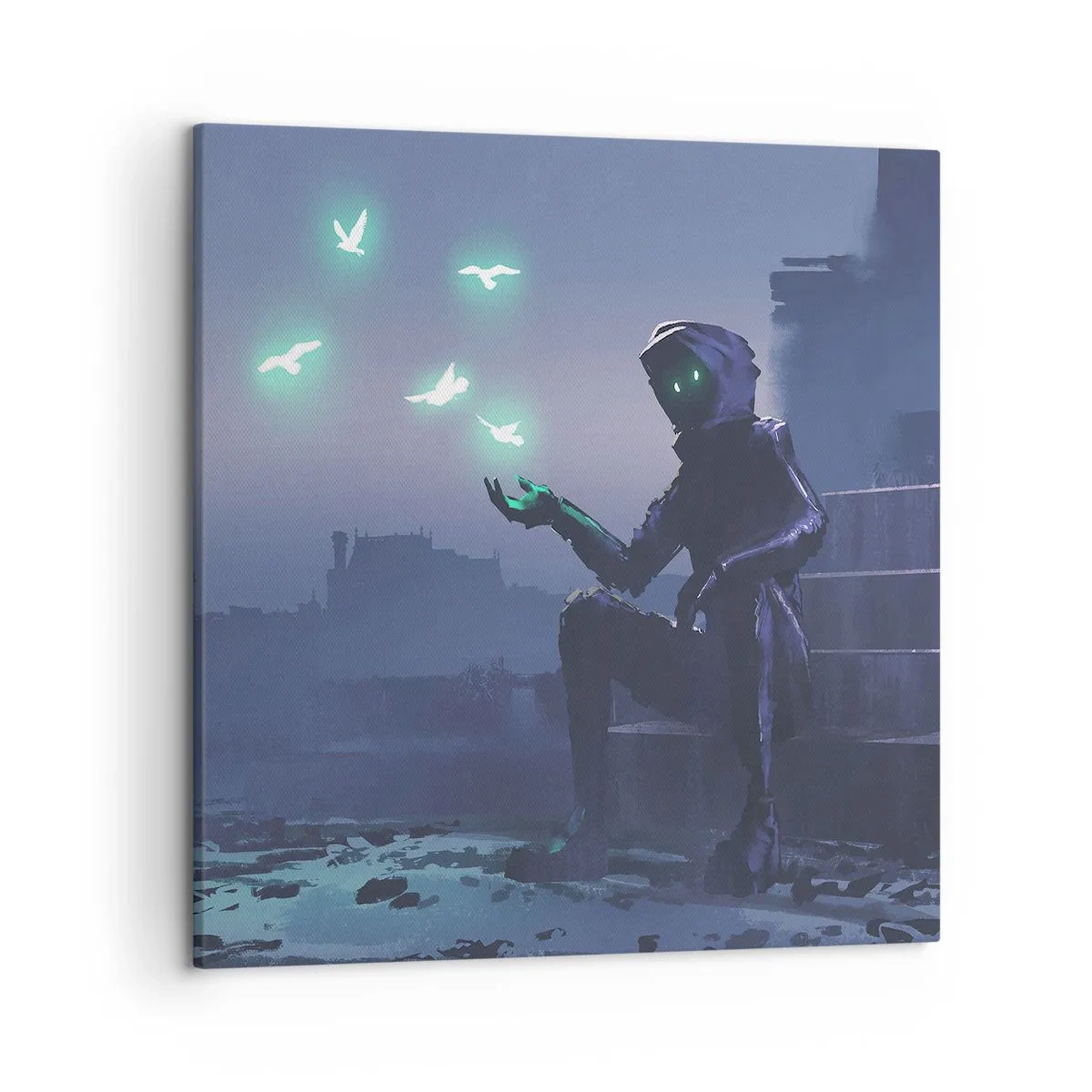 Tablou pe pânză - Viața se va întoarce - 50x50 cm