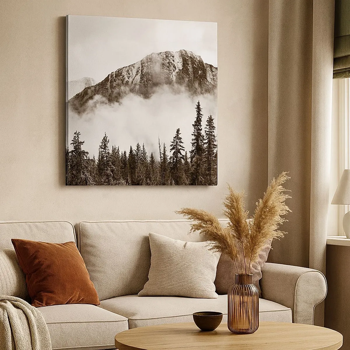 Tablou pe pânză - Stăpânul de granit - 30x30 cm