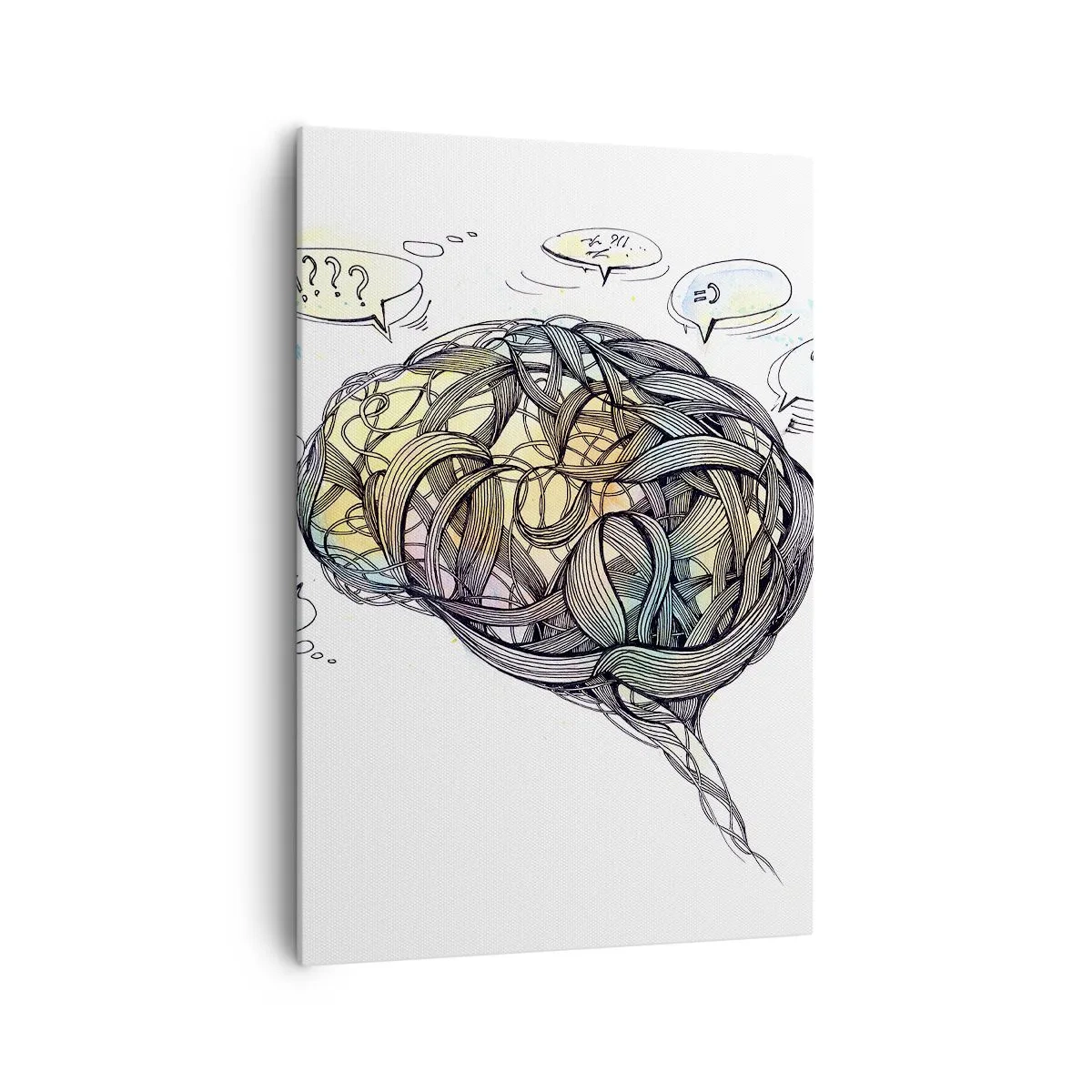 Tablou pe pânză - Omul - marea enigmă - 70x100 cm