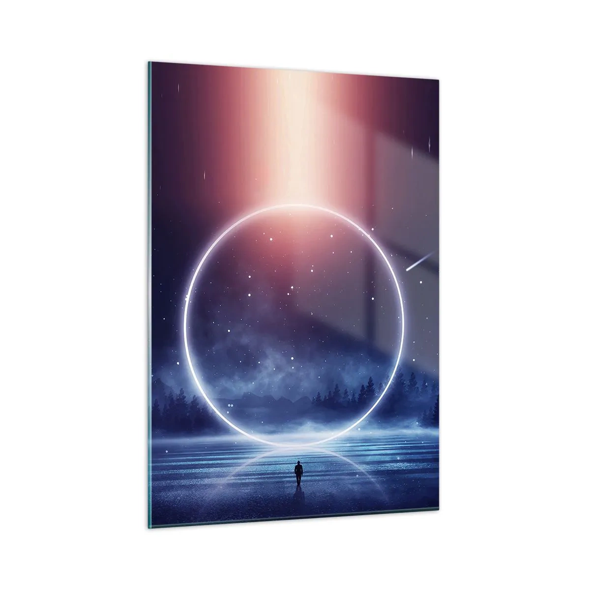 Tablou pe sticlă - Ei sunt deja aici... - 50x70 cm