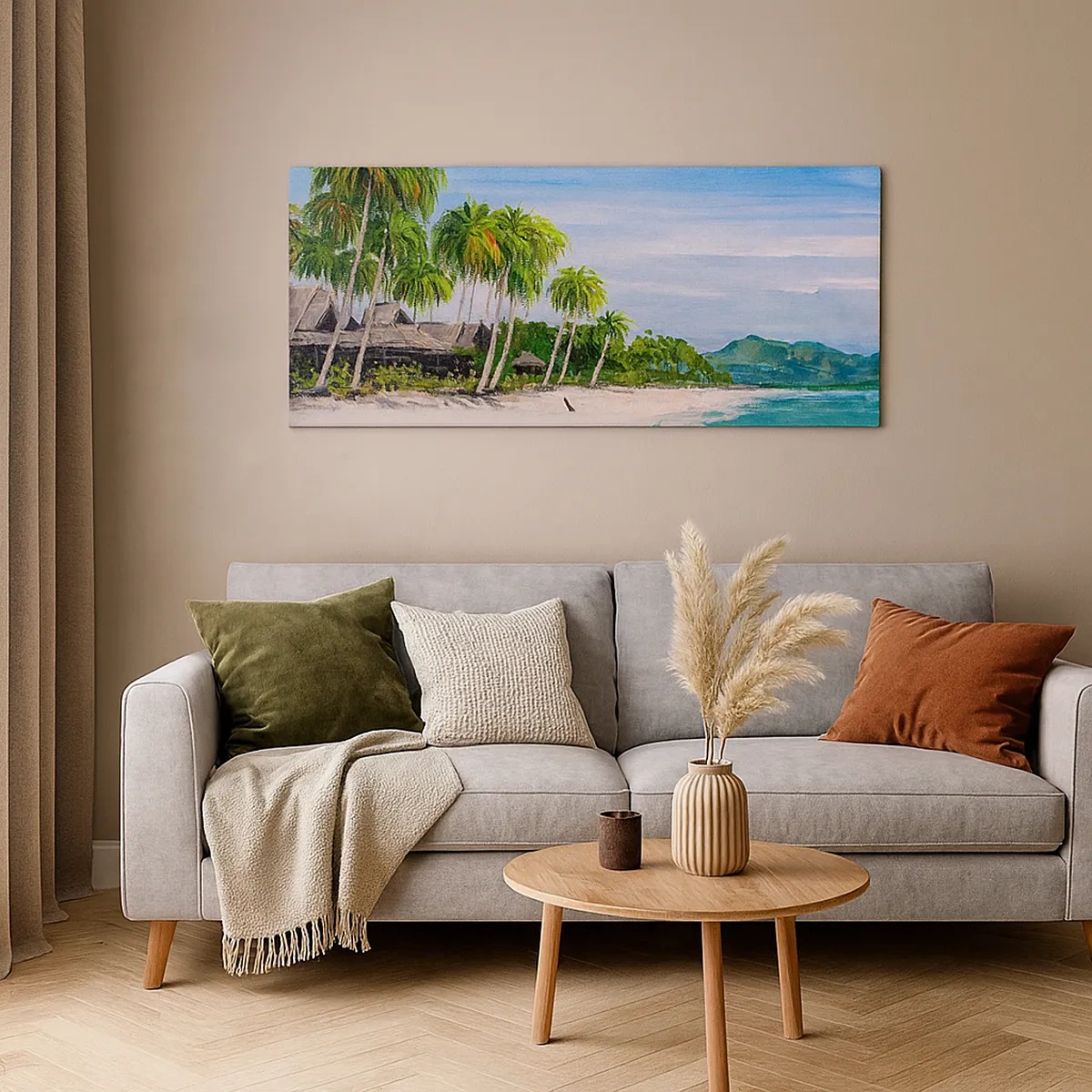 Tablou pe pânză - Un vis exotic - 30x30 cm