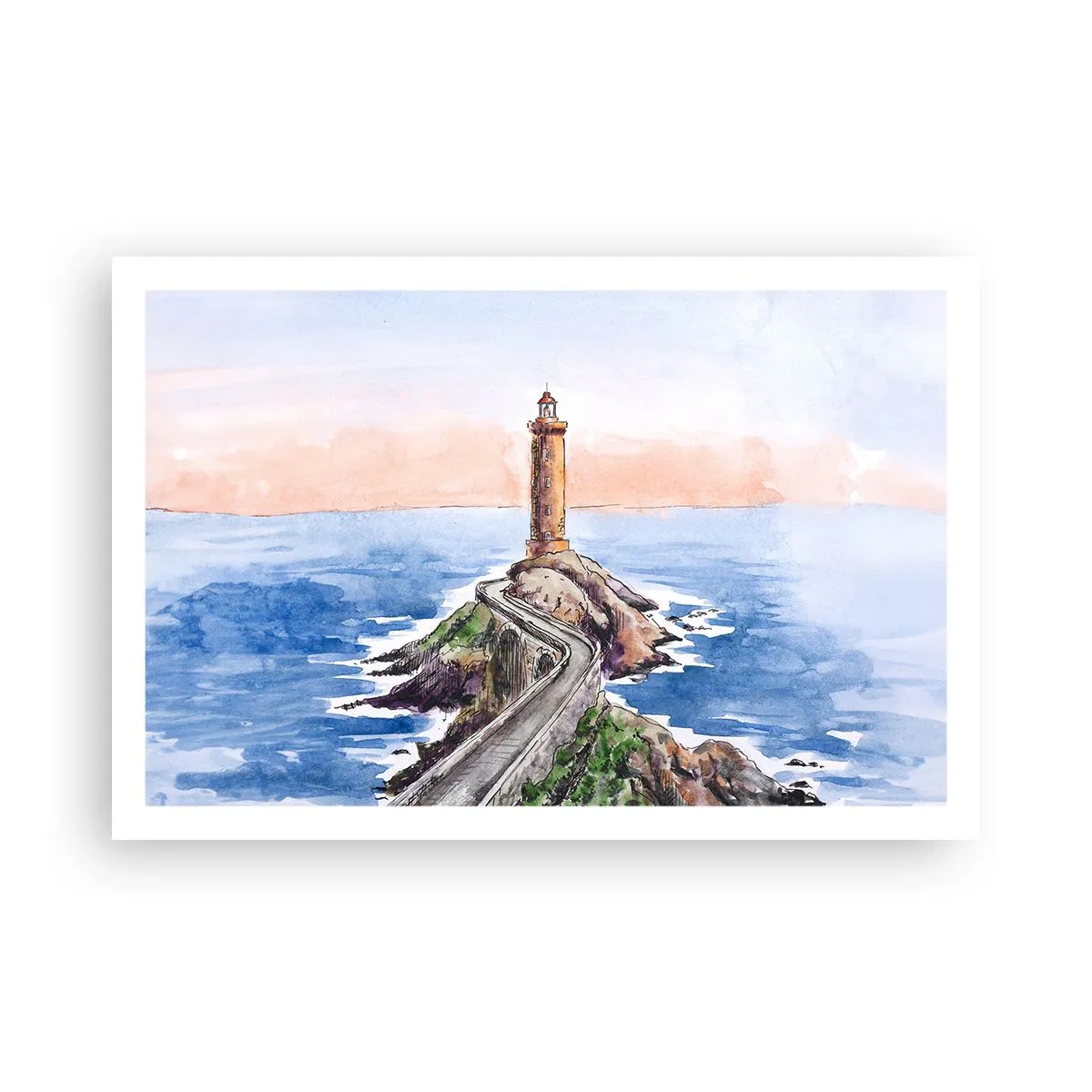 Poster - Cu fața la mare - 91x61 cm