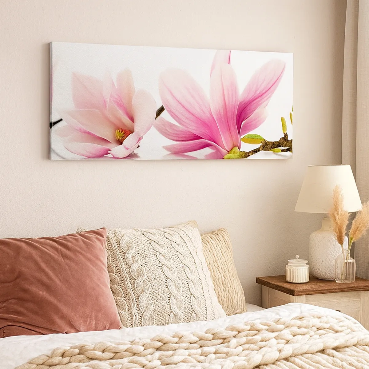 Tablou pe pânză - Delicate ca o adiere de primăvară - 30x30 cm