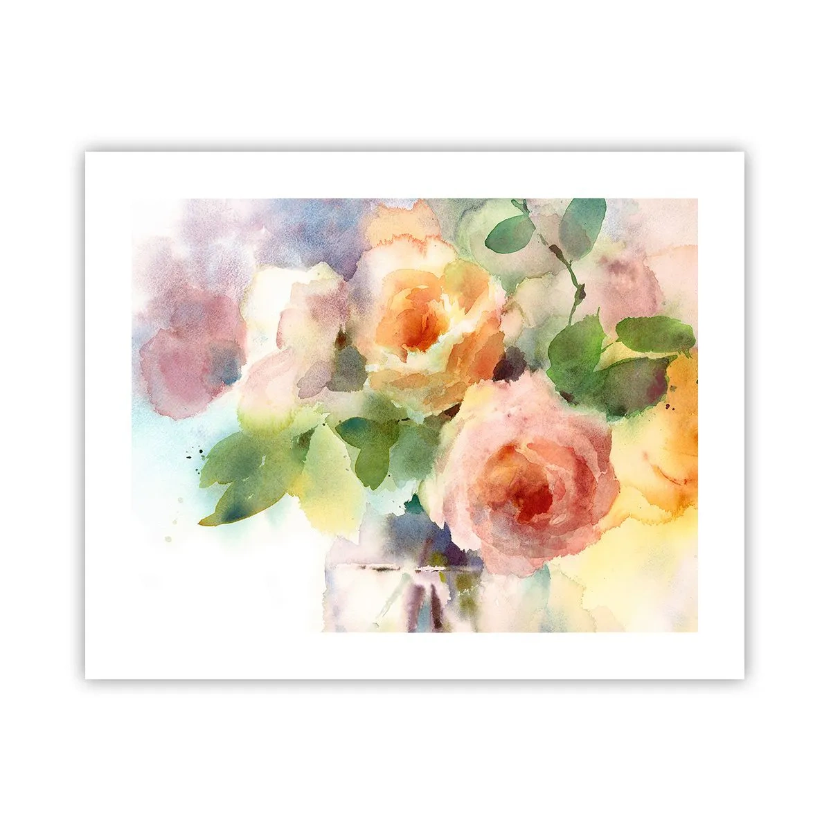 Poster - Delicat ca o acuarelă - 50x40 cm