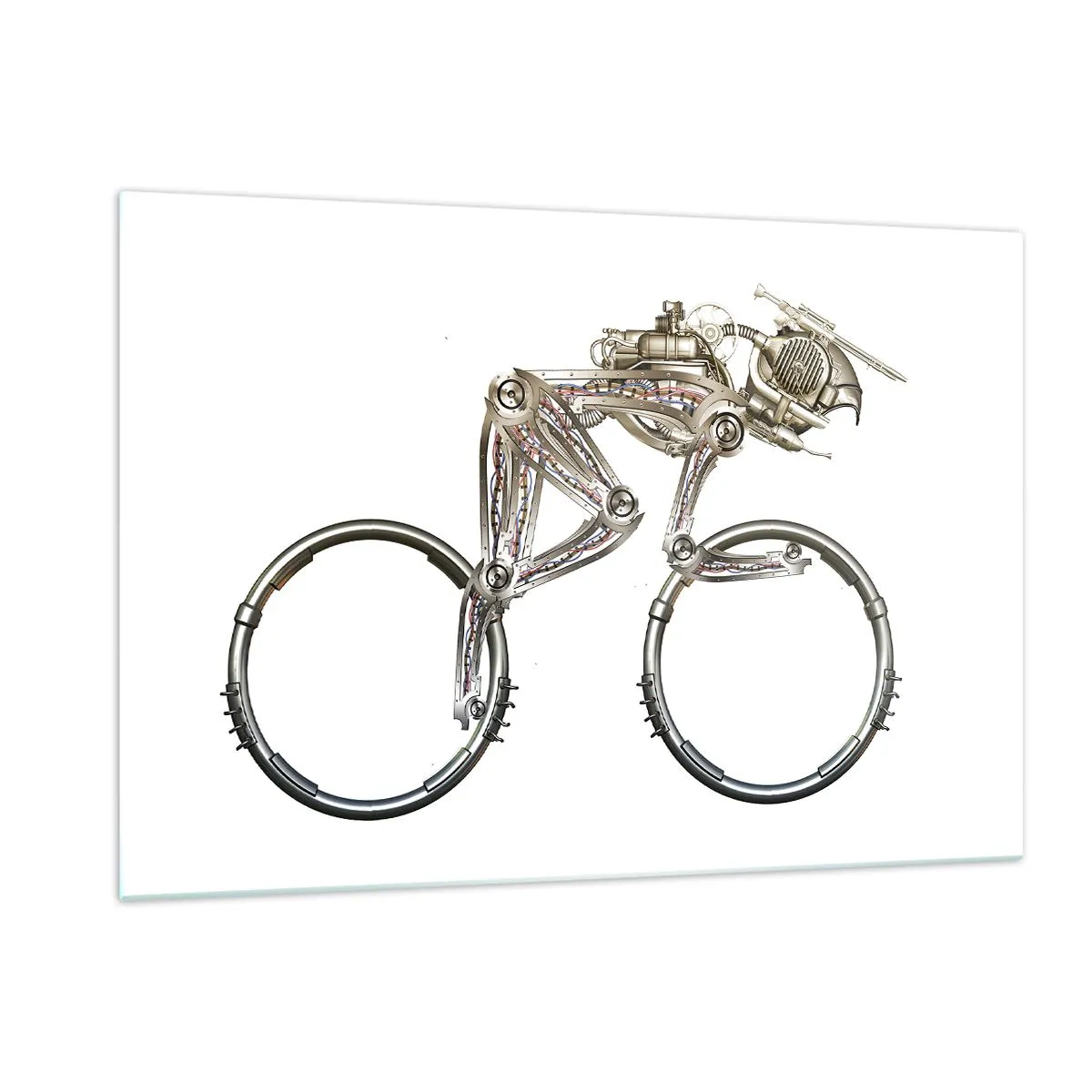 Tablou pe sticlă - O mașină grozavă - 120x80 cm