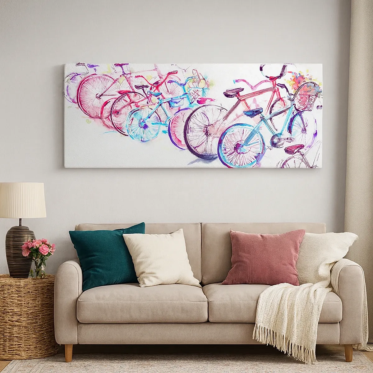 Tablou pe pânză - Reuniunea clubului Antymoto - 30x30 cm