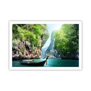 Poster - Invitație la o călătorie exotică - 91x61 cm