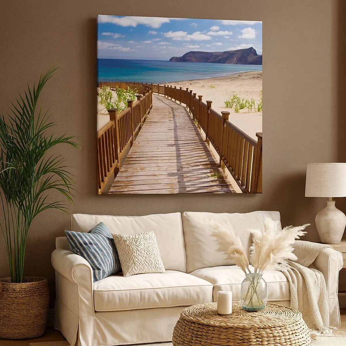 Tablou pe pânză - Du-mă în insulele fericite - 30x30 cm