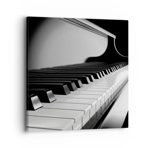 Tablou pe pânză - Armonia formelor și a culorilor - 40x40 cm