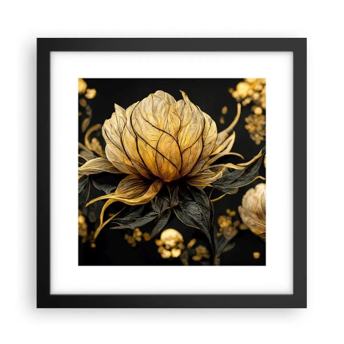 Poster în ramă neagră - Fragilitate subtilă - 30x30 cm