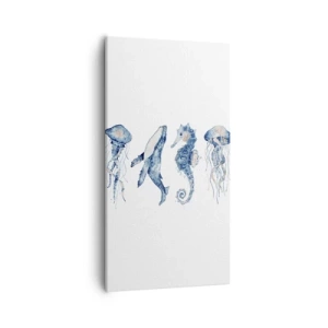 Tablou pe pânză - Fauna marină sălbatică - 55x100 cm