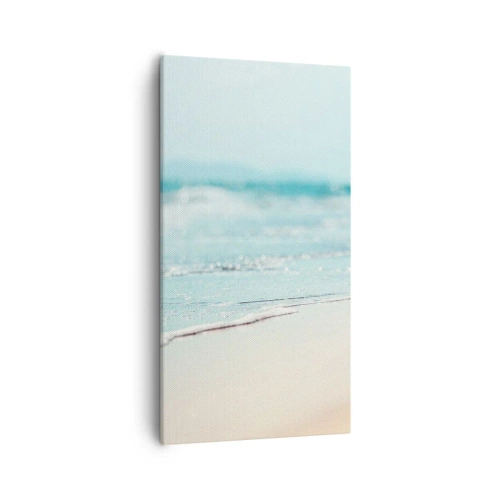 Tablou pe pânză - Căldură și zgomotul valurilor - 55x100 cm