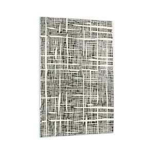 Tablou pe sticlă - O compoziție țesută - 70x100 cm