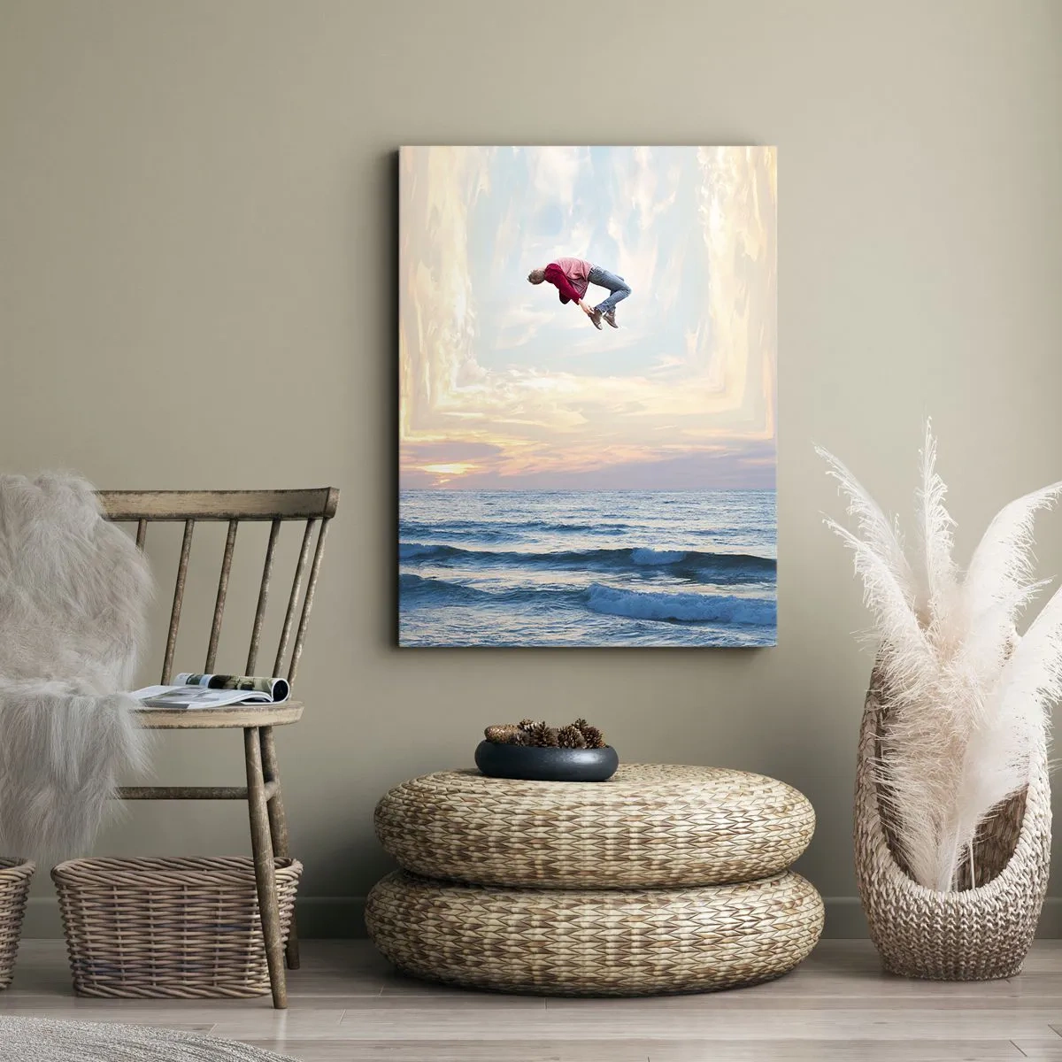 Tablou pe pânză - Spre o altă dimensiune - 45x80 cm