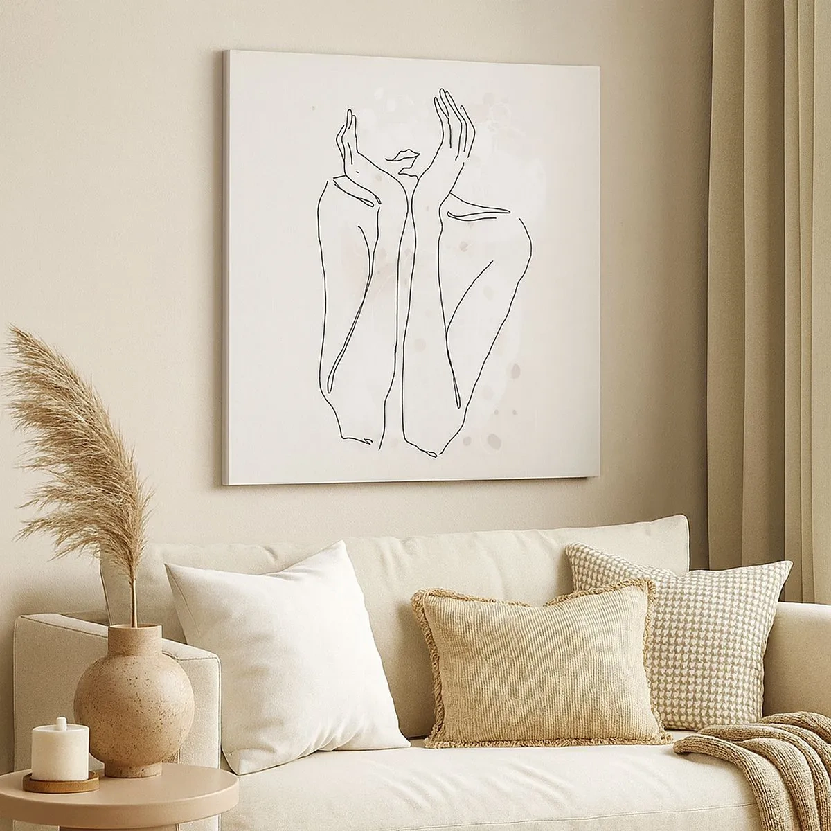 Tablou pe pânză - Un moment pentru vis - 30x30 cm