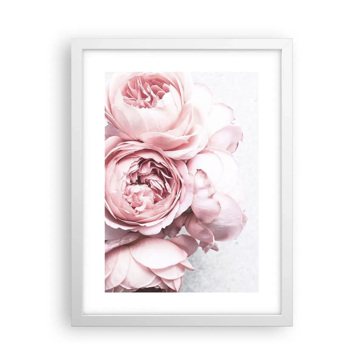 Poster în ramă albă - Pentru romantici - 30x40 cm