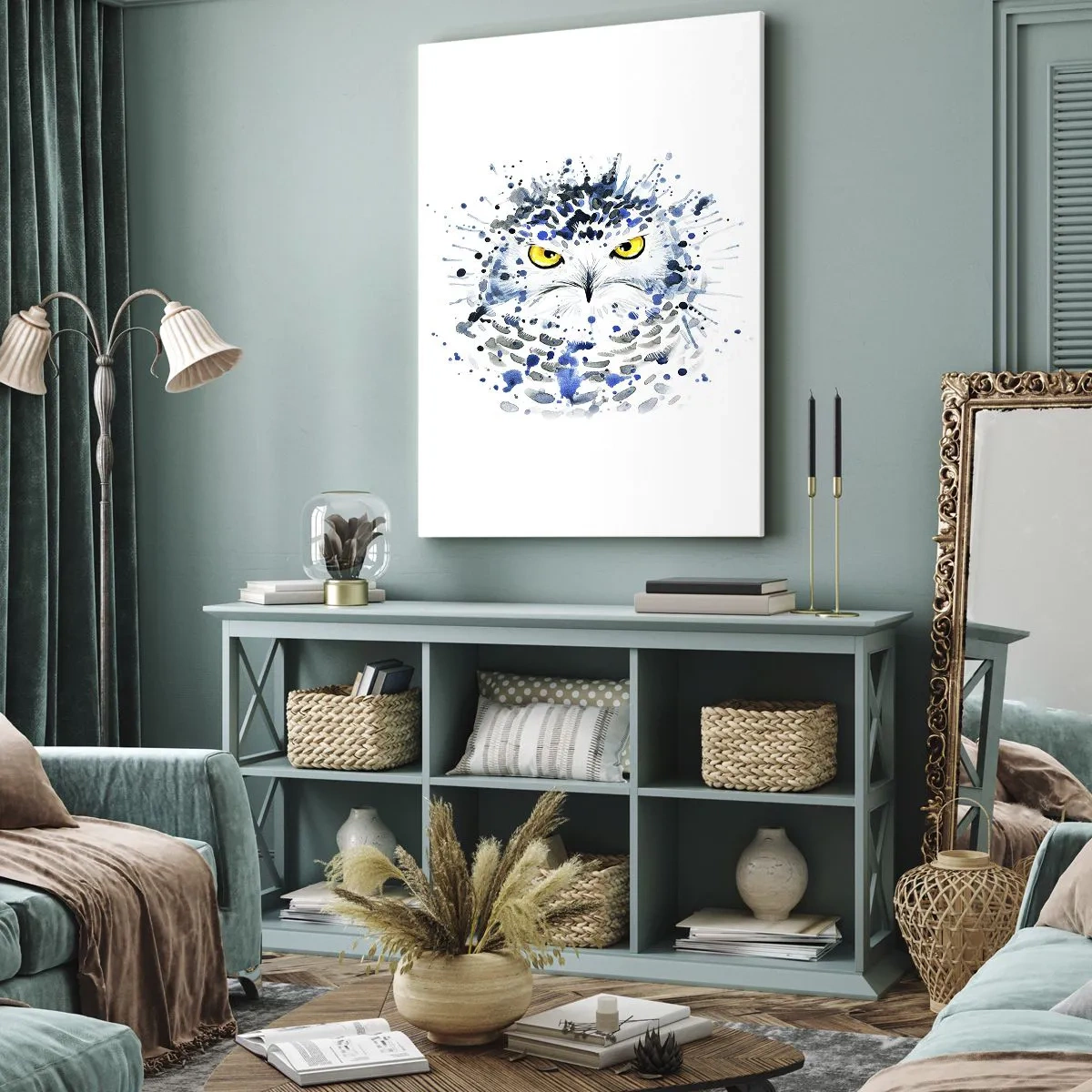 Tablou pe pânză - Direct în ochi - 50x70 cm
