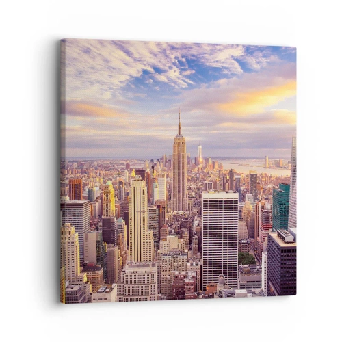 Tablou pe pânză - Ajungeți la nori înșiși - 30x30 cm