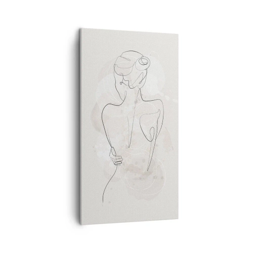 Tablou pe pânză - Ca un instrument sensibil - 45x80 cm