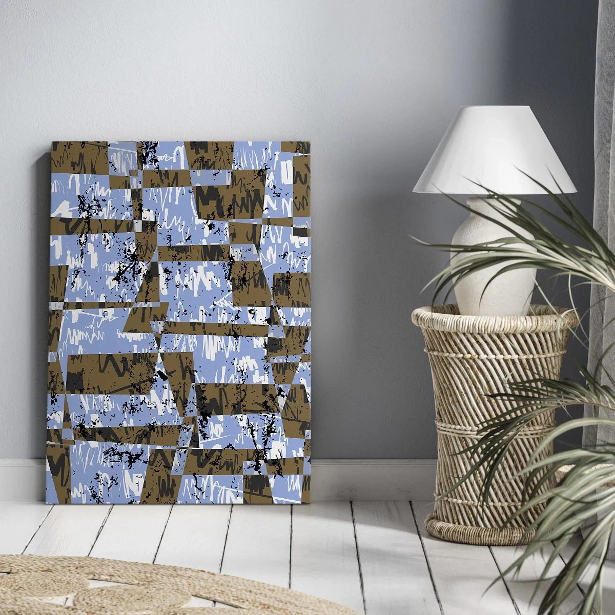 Tablou pe pânză - Decupaj aparte - 55x100 cm