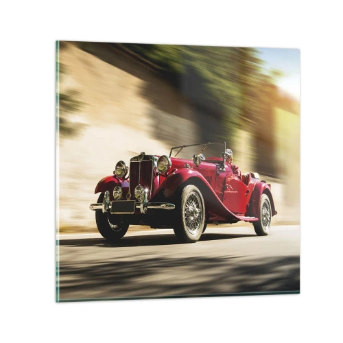 Tablou pe sticlă - Mai frumoasă decât Nike din Samothrace - 30x30 cm