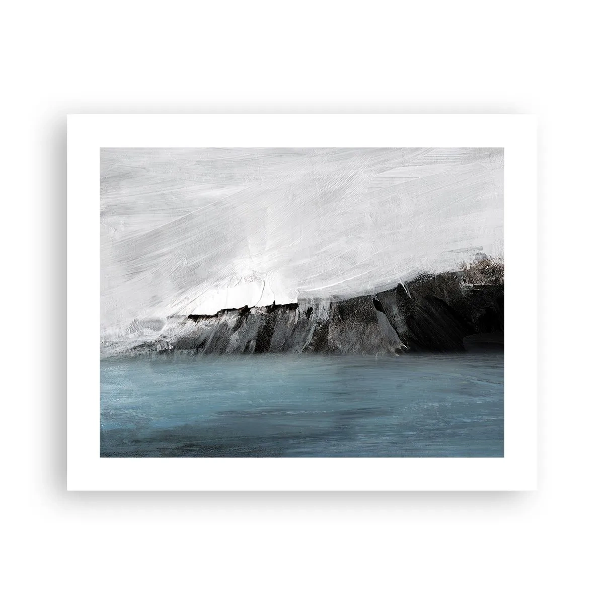 Poster - Apă - pământ: lupta elementelor - 50x40 cm