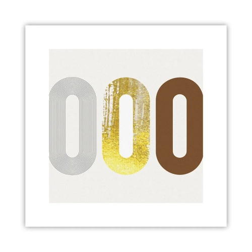 Poster - Ooo! - 30x30 cm