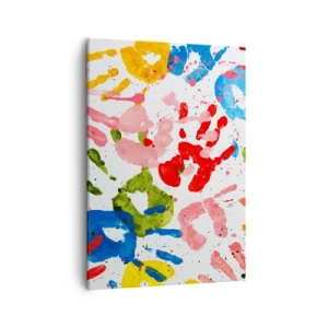 Tablou pe pânză - Du-te după urmele - 50x70 cm