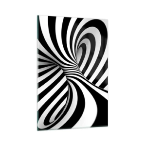 Tablou pe sticlă - Compoziție: spațiul dansator - 80x120 cm