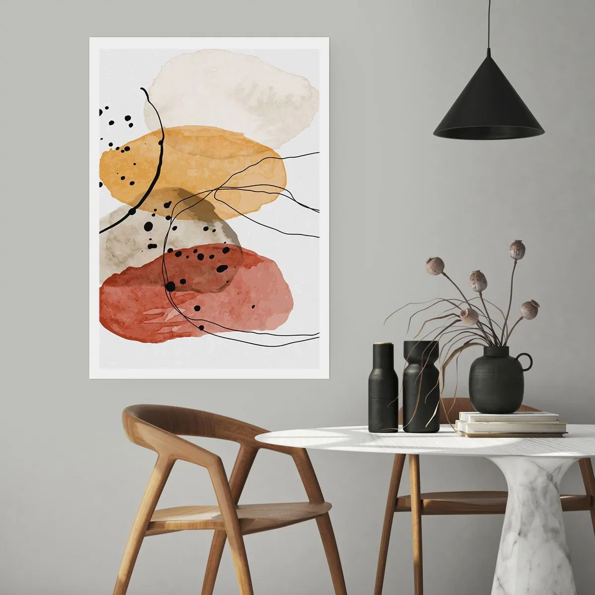 Poster - Ca aerul, limpezi și ușoare - 30x40 cm