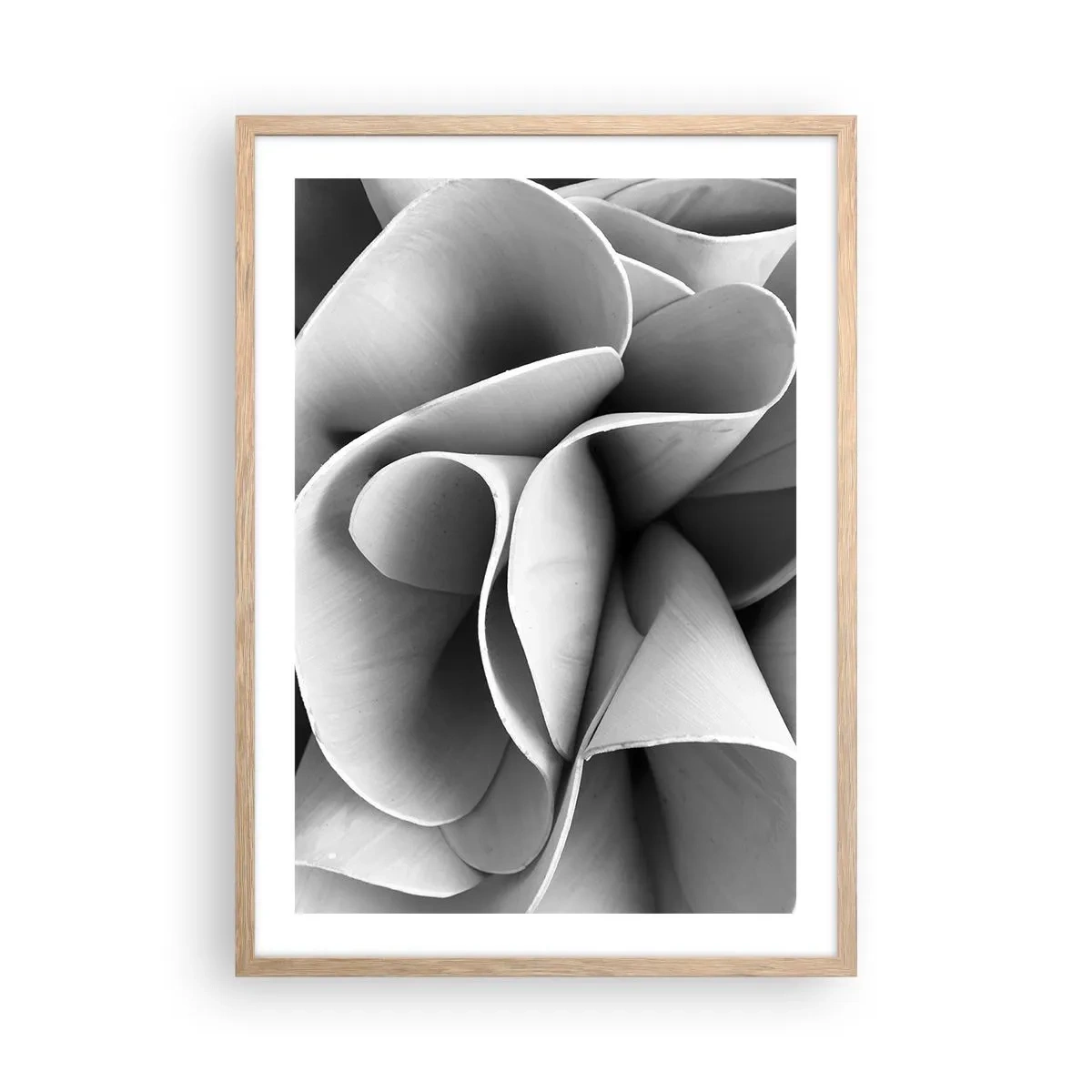 Poster în ramă de stejar deschis - Se întâmplă în spațiu - 50x70 cm
