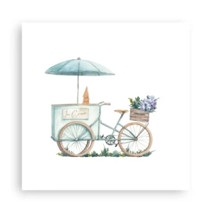 Poster - O dulce amintire de vară - 30x30 cm
