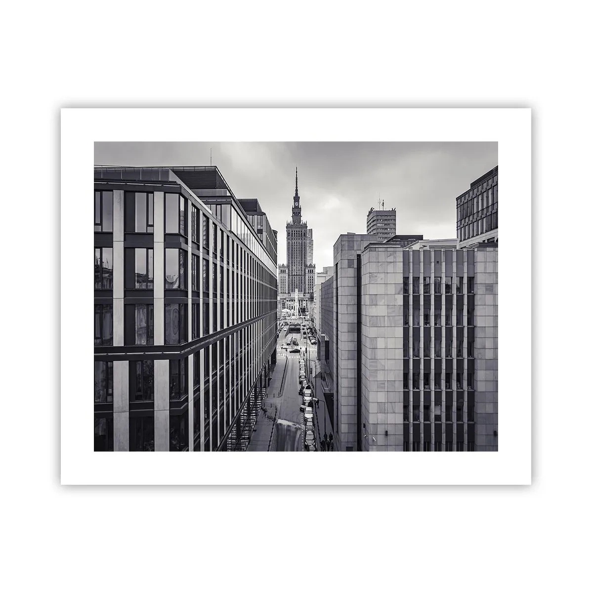 Poster - Vale citadină din Varșovia - 50x40 cm