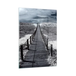 Tablou pe sticlă - Spre țărm - 50x70 cm