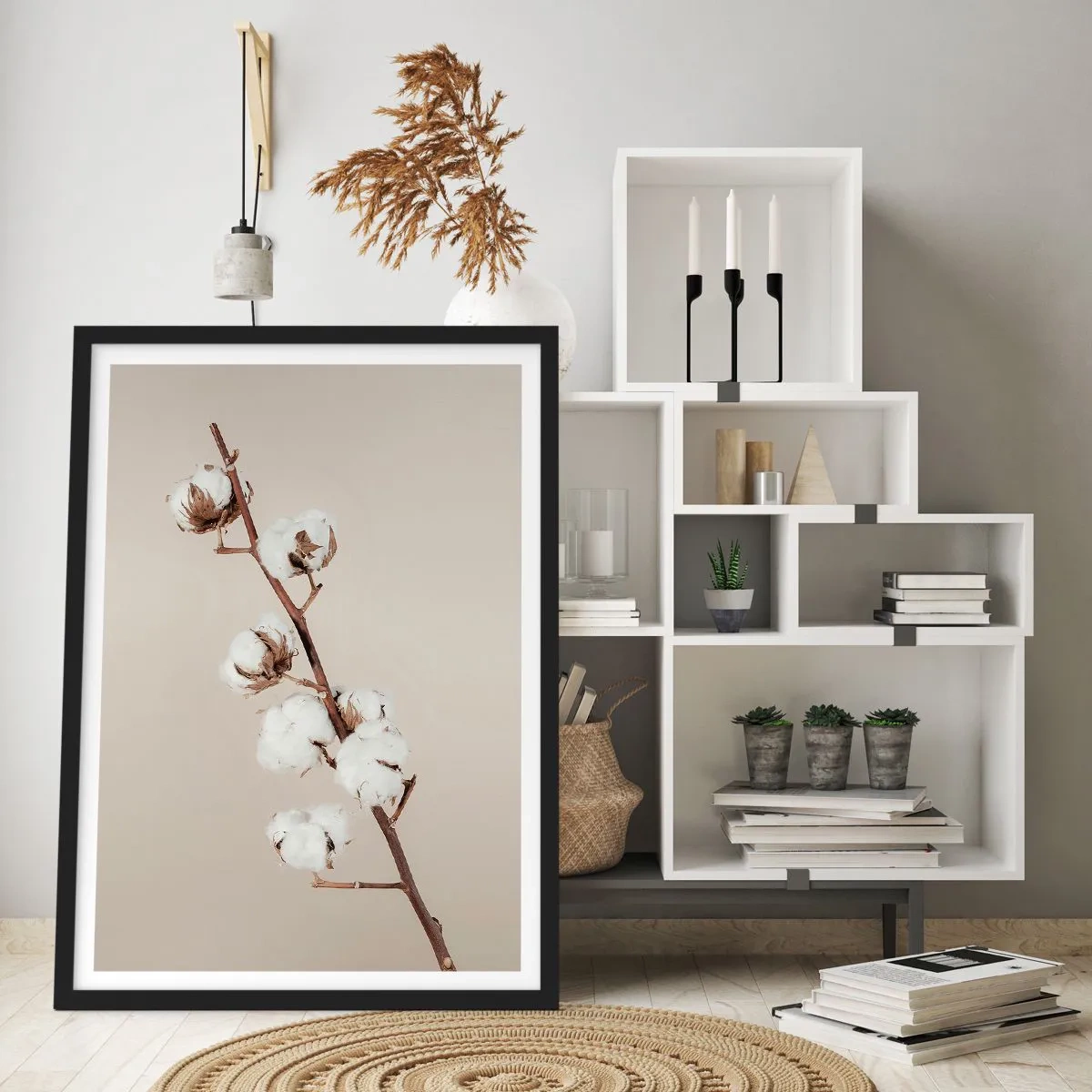 Poster în ramă neagră - La sursa moliciunii - 30x40 cm