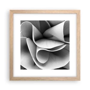 Poster în ramă de stejar deschis - Se întâmplă în spațiu - 30x30 cm