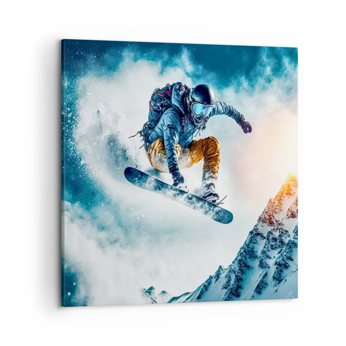 Tablou pe pânză - Emoții extreme - 50x50 cm