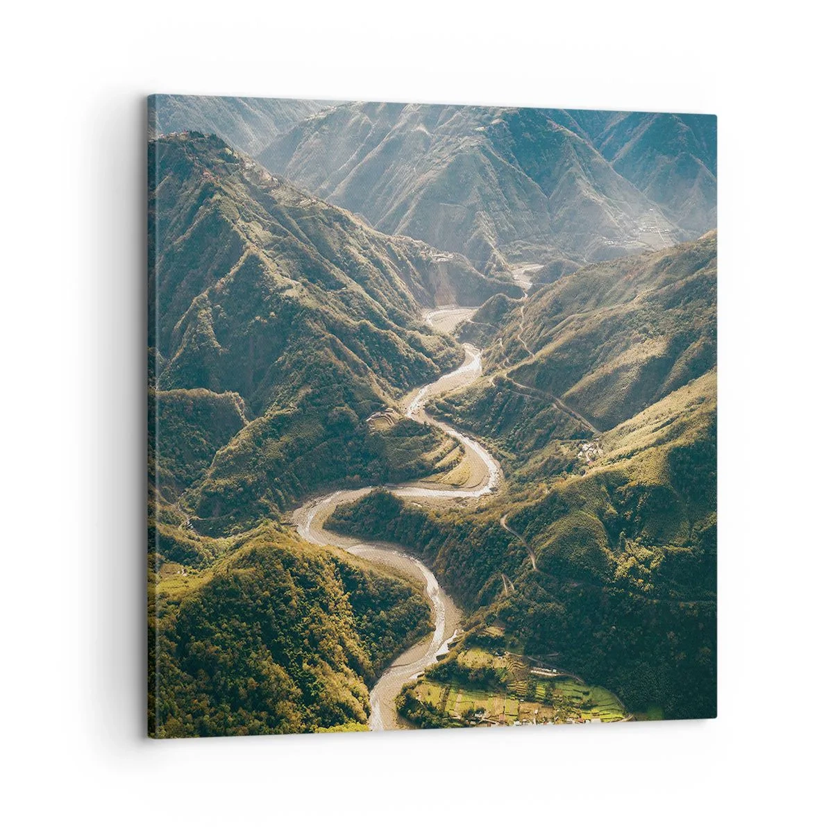 Tablou pe pânză - Direct din inima munților - 60x60 cm