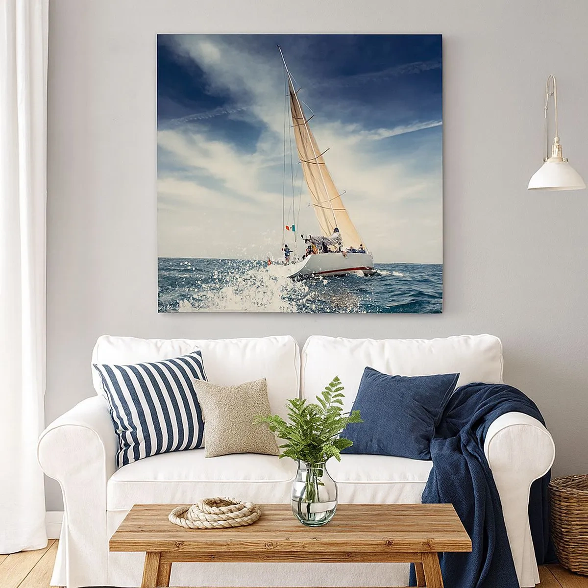 Tablou pe pânză - Nu ne vor prinde din urmă! - 30x30 cm