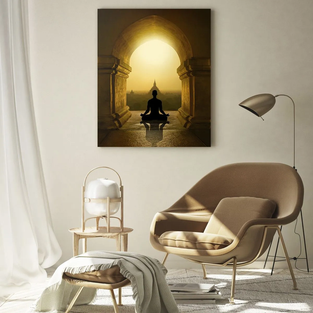 Tablou pe sticlă - Armonie completă - 50x70 cm