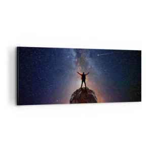 Tablou pe pânză - Puterea este cu mine! - 100x40 cm