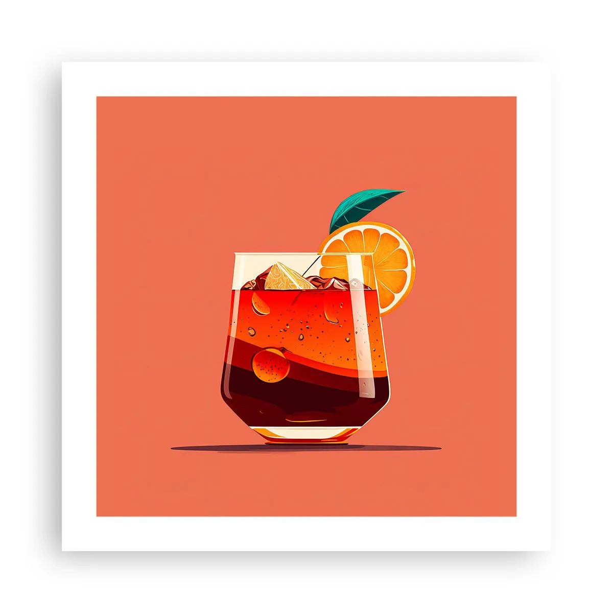 Poster - Răcoare de vară - 50x50 cm