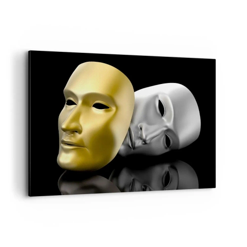 Tablou pe pânză - Viața este teatru - 100x70 cm